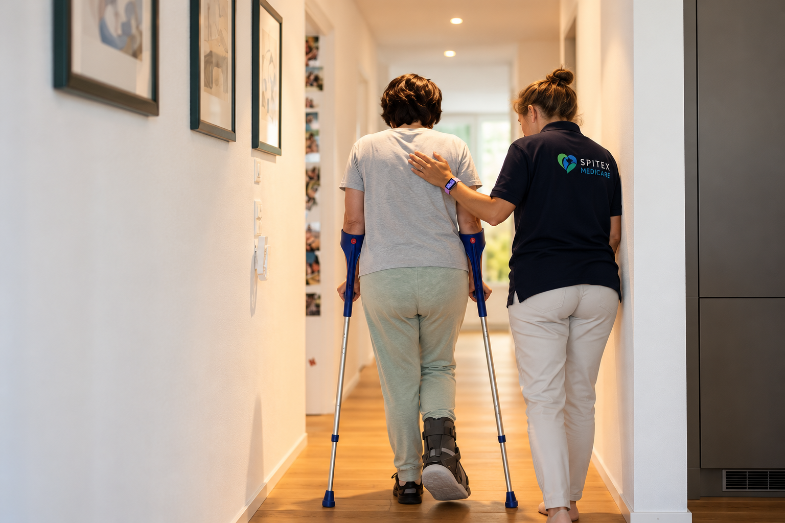Pflege zu Hause nach dem Spitalaustritt